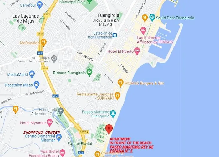 The Beachfront Apartment